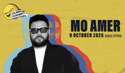 Mo Amer Leva Seu Humor ao Dubai Comedy Festival 2025