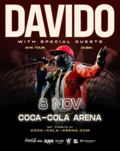 Davido Levará a Magia do Afrobeats a Dubai em 2025